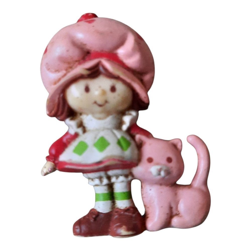 Adorable Pink Doll with Cat Companion